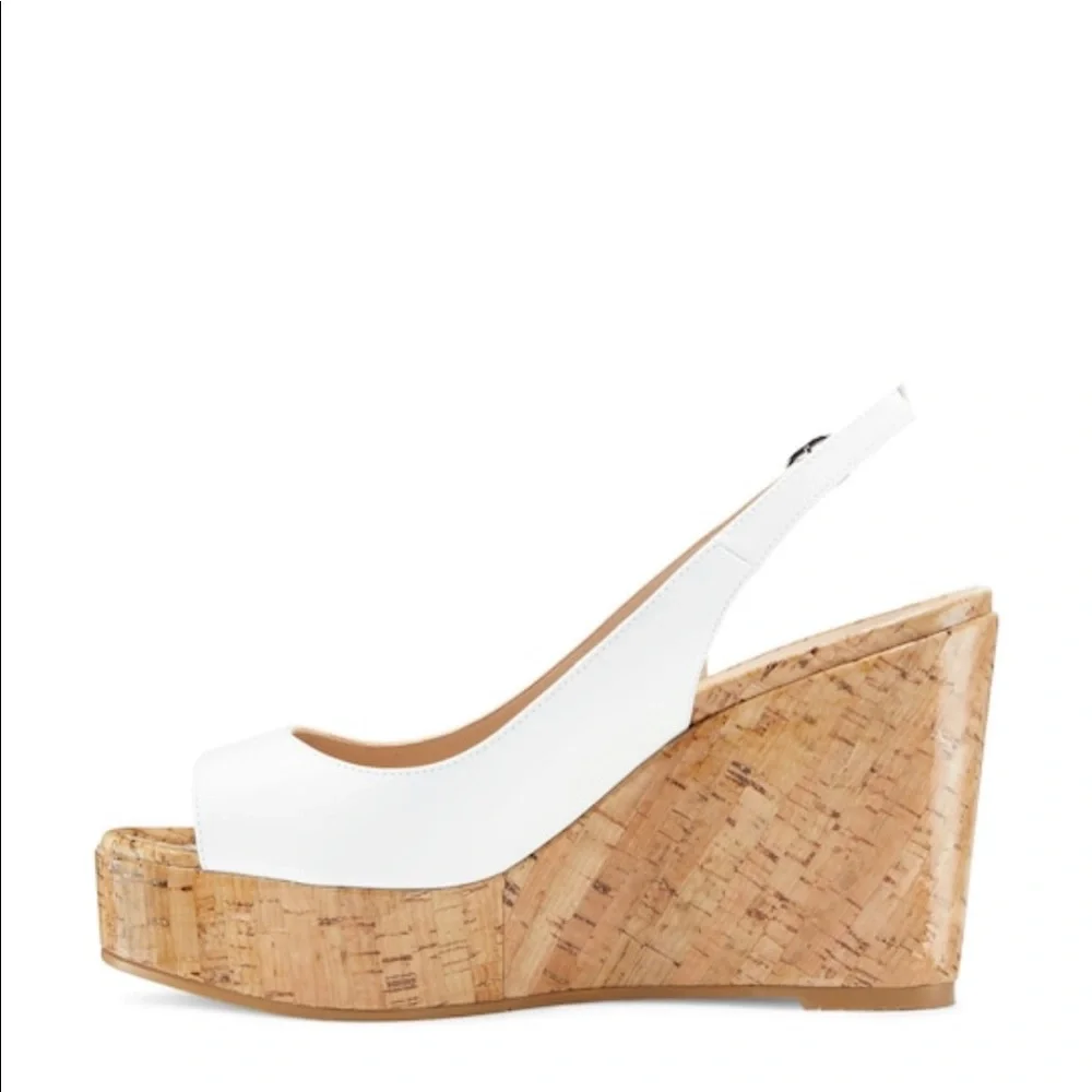 Stuart Weitzman 🤍 Riveria Platform Wedge, Women’s Size 9 - Picture 3 of 8